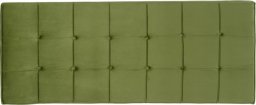  Bigbuy Home Zagłówek do łóżka 160 x 7 x 64 cm Tkanina syntetyczna Kolor Zielony