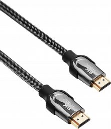 Kabel Akyga AKYGA Kabel HDMI AK-HD-30S ekranowany CU 48Gb/s 8K 60Hz 4K 120Hz ver. 2.1 3m