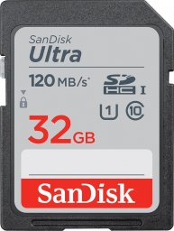 Karta SanDisk Ultra SDHC 32 GB Class 10 UHS-I/U1 V10 (SDSDUN4-032G-GN6IM)