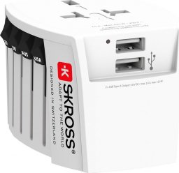 Adapter USB Skross SKROSS World Adapter MUV 2 x