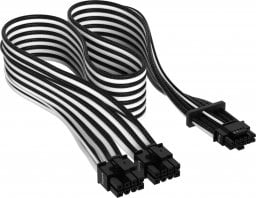  Corsair PCIe 12-pin - PCIe 8-pin x2, Czarno-biały (CP-8920333)