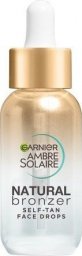  Garnier GARNIER_Ambre Solaire Natural Bronzer krople samoopalające do twarzy 30ml