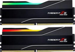 Pamięć G.Skill Trident Z5 Neo RGB, DDR5, 48 GB, 5600MHz, CL40 (F5-5600J4040D24GX2-TZ5NR)