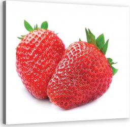  Feeby Obraz na płótnie, Owoce truskawki - 60x60