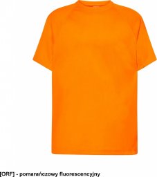  JHK TSUASPOR - T-shirt sportowy - pomarańczowy fluorescencyjny S