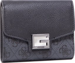 Guess Guess, Coal Valy, Polyester, Wallet, Small Trifold, Black, Gray, For Women For Women