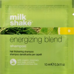  Milk Shake Milk Shake, Energizing Blend, Sulfates-Free, Hair Shampoo, Thickening, 10 ml For Women