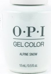 OPI Opi, Gel Color, Semi-Permanent Nail Polish, Alpine Snow, 15 ml For Women