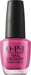 OPI Opi, Nail Lacquer, Nail Polish, NL L19, No Turning Back From Pink Street, 15 ml For Women