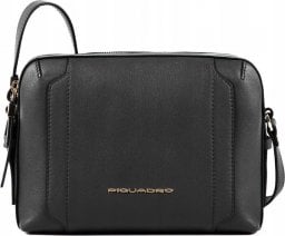  Piquadro Piquadro, Tracolla, Leather, Crossbody Bag, Black, 42022100, 17.5 x 26 x 9.5 cm, For Women For Women