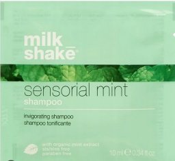  Milk Shake Milk Shake, Sensorial Mint, SLS/SLES-Free, Hair Shampoo, Invigorating, 10 ml For Women