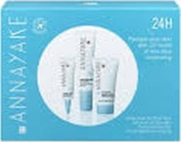 Annayake Travel Set Annayake: 24h, Hydrating, Eye Cream, 7 ml + 24h, Hydrating, Cream, For Face, 15 ml + 24h, Hydrating, Day, Serum, For Face, 15 ml For Women