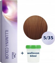  Wella Professionals Wella Professionals, Illumina Color, Permanent Hair Dye, 5/35 Light Chestnut Golden Mahogany, 60 ml For Women