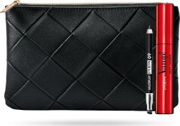 Pupa Set Pupa: Multiplay, Double-Ended, Eyeshadow & Kajal Eyeliner 2-In-1, 09, Deep Black, 1.2 g + Vamp! Sexy Lashes, Paraben-Free, Mascara, 001, Black, 12 ml For Women
