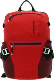 Piquadro Piquadro, Modular, Nylon, Backpack, Red, Laptop And iPad Compartment, Unisex Unisex