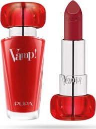  Pupa Pupa, Vamp!, Paraben-Free, Volume, Cream Lipstick, 301, Intense Red, 3.5 g For Women