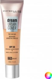 Maybelline  Maybelline, Dream Urban Cover, Cream Foundation, 305, Golden Amber, SPF 50, 30 ml For Women