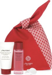  Shiseido Mini Cleanse & Balance Zestaw pianka oczyszczająca 30ml + balsam w żelu 30ml + 3 maseczki do twarzy