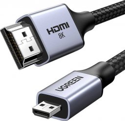 Kabel Ugreen HDMI Micro - HDMI 2m czarny (15517)