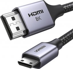 Kabel Ugreen HDMI Mini - HDMI 1m czarny (15514)