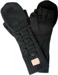  Nike Rękawiczki CHUNKY CABLE KNIT GLOVES, kolor czarny, rozmiar L/XL