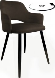  Atos Krzesło obrotowe Milano podstawa czarna MG05
