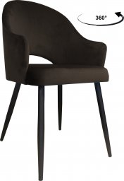  Atos Krzesło obrotowe Velvet podstawa czarna MG05