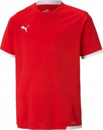  Puma Koszulka dla dzieci Puma teamLIGA Jersey czerwona 704925 01 164cm