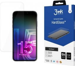  3MK Szkło HardGlass iPhone 15 Pro Max 6.7"