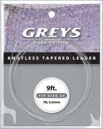  Greys Przypon koniczny bezwęzłowy Greys Greylon Knotless Tapered Leader
