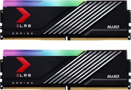 Pamięć PNY XLR8 Gaming Epic-X RGB, DDR5, 32 GB, 6000MHz, CL40 (MD32GK2D5600040MXRGB)