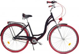  Dallas Bike Rower Dallas City Alu 26" 3spd - czarny z czerwonym