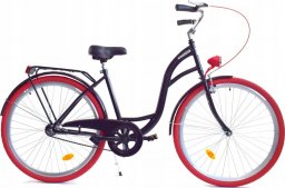  Dallas Bike Rower Dallas City 26" 1spd - czarny z czerwonym