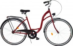  Dallas Bike Rower Dallas City 26" 1spd - czerwony z czarnym