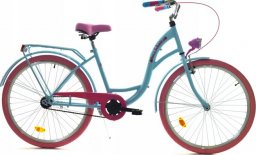  Dallas Bike Rower Dallas City 26" 1spd - niebieski z różem