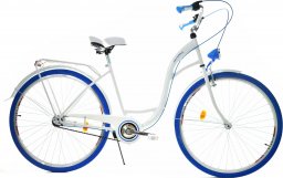 Dallas Bike Rower Dallas City 26" 3spd - biały z niebieskim
