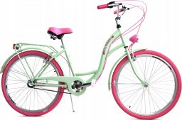  Dallas Bike Rower Dallas City 26" 3spd - miętowy z różem