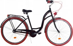  Dallas Bike Rower Dallas City 26" 3spd - czarny z czerwonym