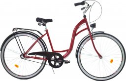 Dallas Bike Rower Dallas City 26" 3spd - czerwony z czarnym