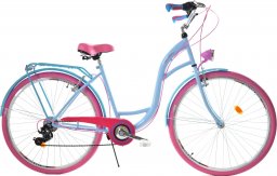  Dallas Bike Rower Dallas City 26" 7spd - niebieski z różem