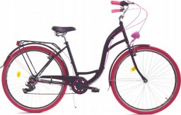  Dallas Bike Rower Dallas City 26" 7spd - czarny z różem