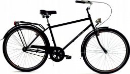  Dallas Bike Rower Dallas City 28" 1spd Men - czarny