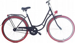  Dallas Bike Rower Dallas Retro 28" 1spd - czarny z czerwonym