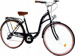  Dallas Bike Rower Dallas City 28" 7spd - czarny z brązem