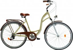  Dallas Bike Rower Dallas City 28" 7spd LUX - krem z brązem