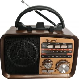 Radio RetroAudio Radio Vintage PRL FM akumulatorowe z Bluetooth USB
