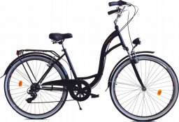  Dallas Bike Rower Dallas City 28" 7spd LUX - czarny