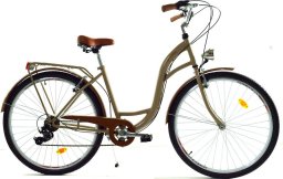  Dallas Bike Rower Dallas City 28" 7spd - cappucino z brązem