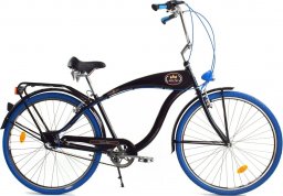 Dallas Bike Rower Dallas Cruiser Men 28" 3spd GE - czarny z niebieskim