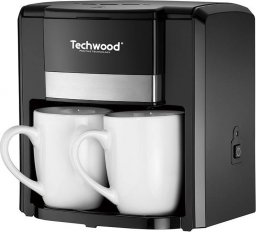 Ekspres przelewowy Techwood Przelewowy ekspres do kawy na 2 filiżanki Techwood (czarny)